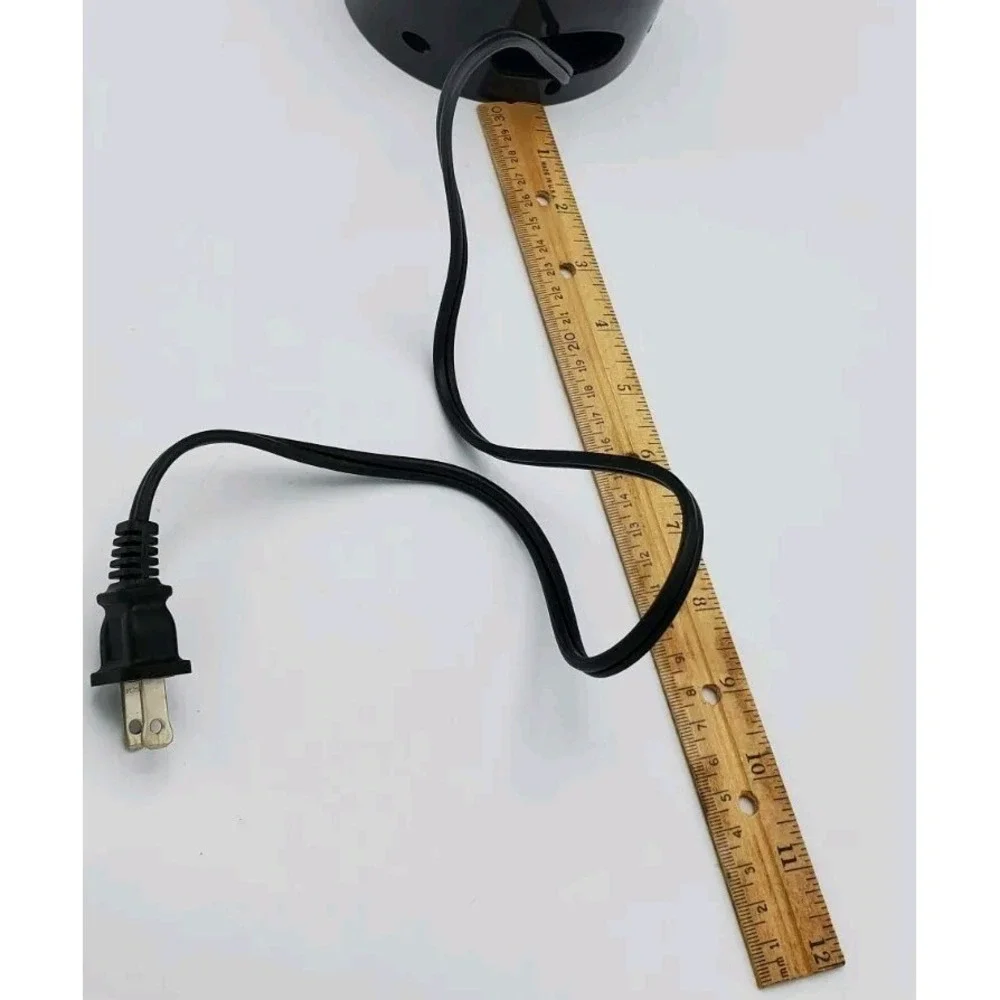 Proctor Silex CA41 Electric‎ Can Opener Tested Works Black 75217F Cord Storage